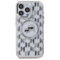 Miniatyrbillede 1 af 2: KarlLagerfeldIMLMonogramKarl&ChoupetteHeadMagSafe-CaseforiPhone16ProMax(transparent)