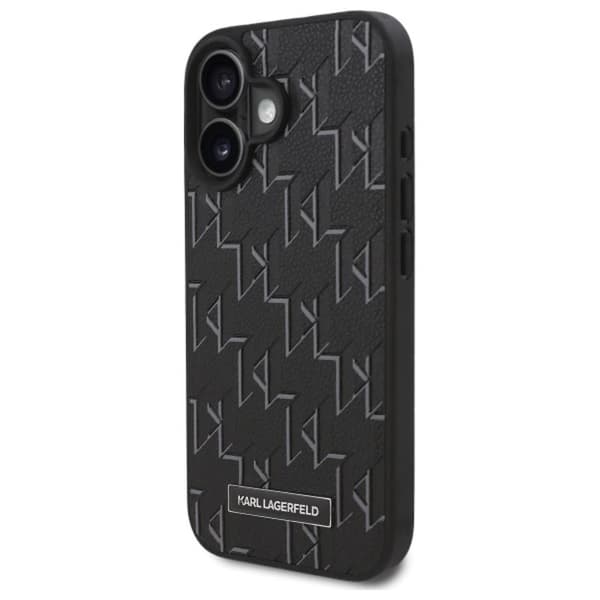 Karl Lagerfeld Hot Stamp MagSafe - Case for iPhone 16 Plus (black)