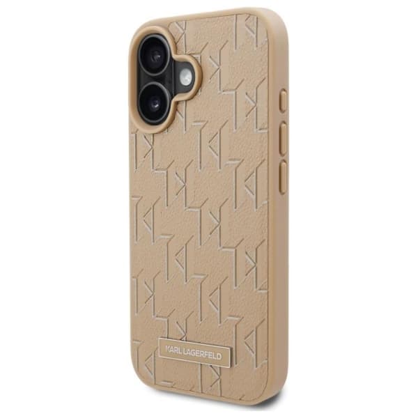 KarlLagerfeldHotStampMagSafe-CaseforiPhone16(beige)