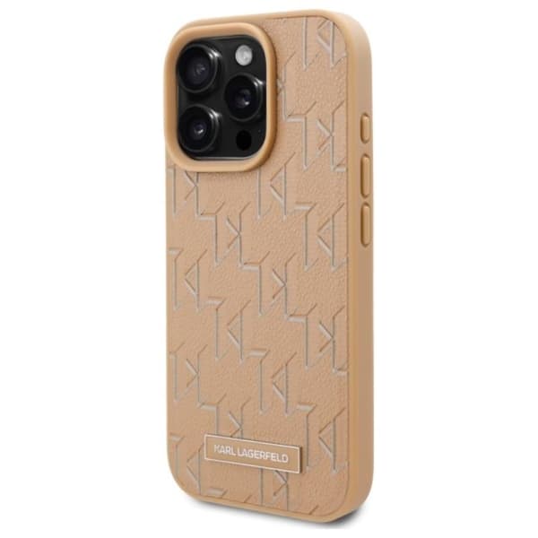 KarlLagerfeldHotStampMagSafe-CaseforiPhone16ProMax(beige)