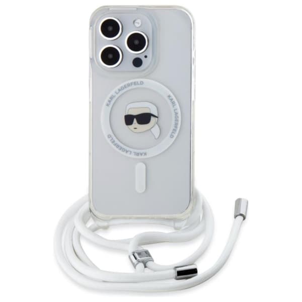 KarlLagerfeldCrossbodyIMLKarlHeadMagSafe-CaseforiPhone16Pro(transparent)