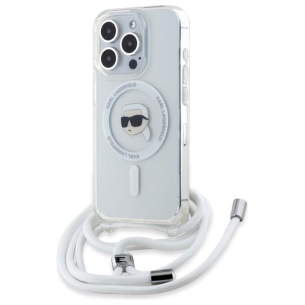 KarlLagerfeldCrossbodyIMLKarlHeadMagSafe-CaseforiPhone16Pro(transparent)