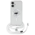 Pikkukuva 2 / 2: KarlLagerfeldIMLChoupetteHead&CordMagSafe-CaseforiPhone16(transparent)