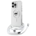 Miniatyrbillede 1 af 2: Karl Lagerfeld IML Choupette Head & Cord MagSafe - Case for iPhone 16 Pro Max (transparent)