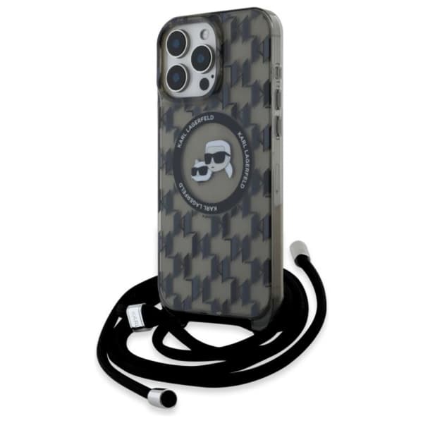 KarlLagerfeldIMLCrossbodyMonogramKarl&ChoupetteHeadMagSafe-CaseforiPhone16ProMax(black)