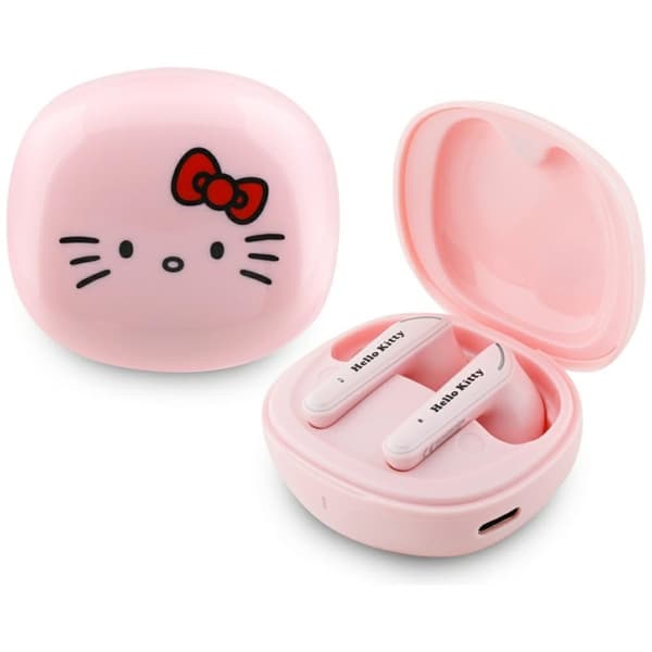 HelloKittyOGlossyFinish-TWSEarbuds+ChargingCase(Pink)