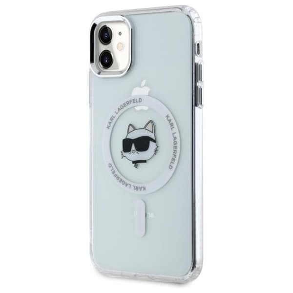 KarlLagerfeldIMLMetalChoupetteHeadMagSafe-CaseforiPhone11(White)