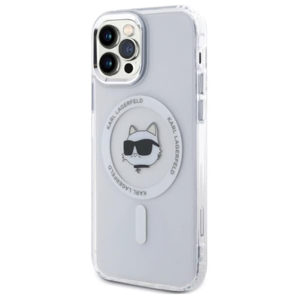 KarlLagerfeldIMLMetalChoupetteHeadMagSafe-CaseforiPhone12/iPhone12Pro(White)