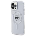 Miniatyrbild 2 av 2: KarlLagerfeldIMLMetalChoupetteHeadMagSafe-CaseforiPhone12/iPhone12Pro(White)