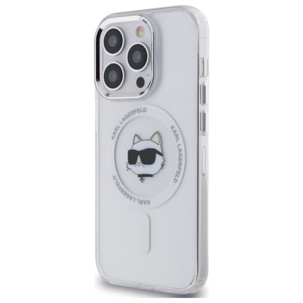 KarlLagerfeldIMLMetalChoupetteHeadMagSafe-CaseforiPhone13Pro(White)