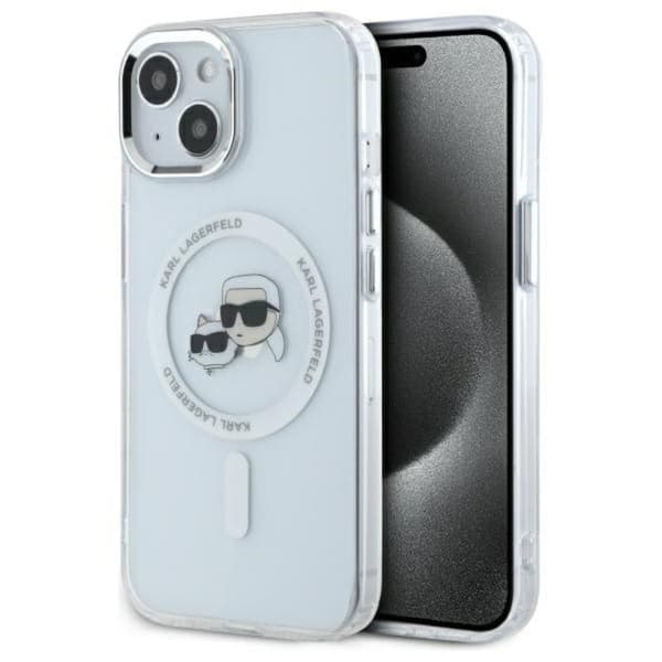 KarlLagerfeldIMLMetalKarl&ChoupetteHeadMagSafe-CaseforiPhone15(White)