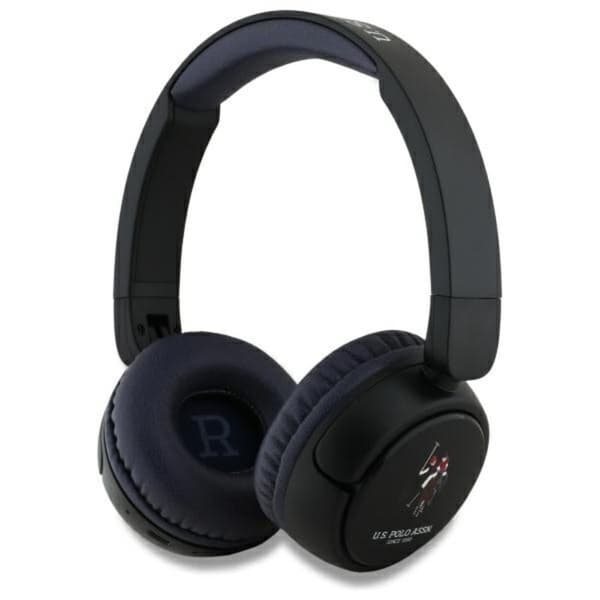 USPoloAssnDHColorLogo-WirelessOver-EarBluetoothHeadphonesV5.3(navyblue)