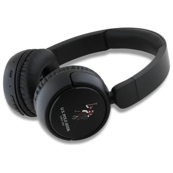 US Polo Assn DH Color Logo - Wireless Over-Ear Bluetooth Headphones V5.3 (black)