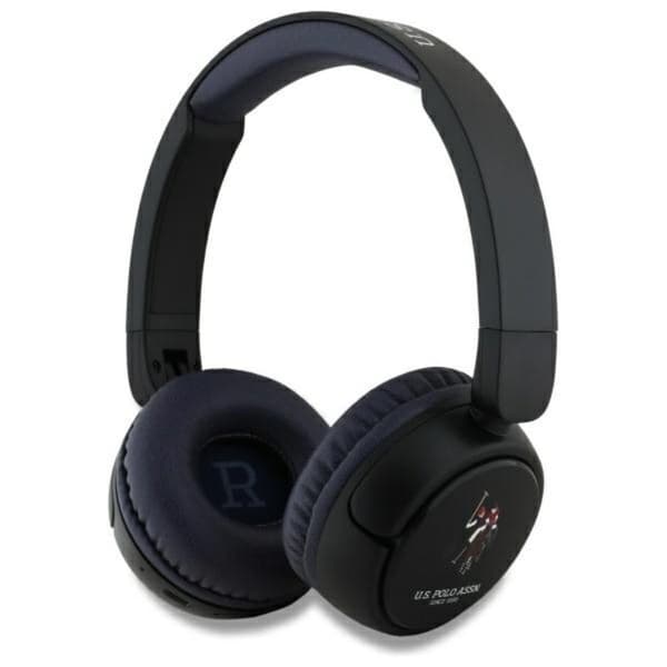 US Polo Assn DH Color Logo - Wireless Over-Ear Bluetooth Headphones V5.3 (black)