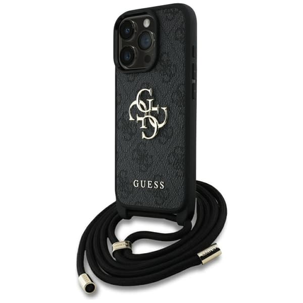 Guess4GBigLogoCordStrapCrossbody-CaseforiPhone16Pro(black)