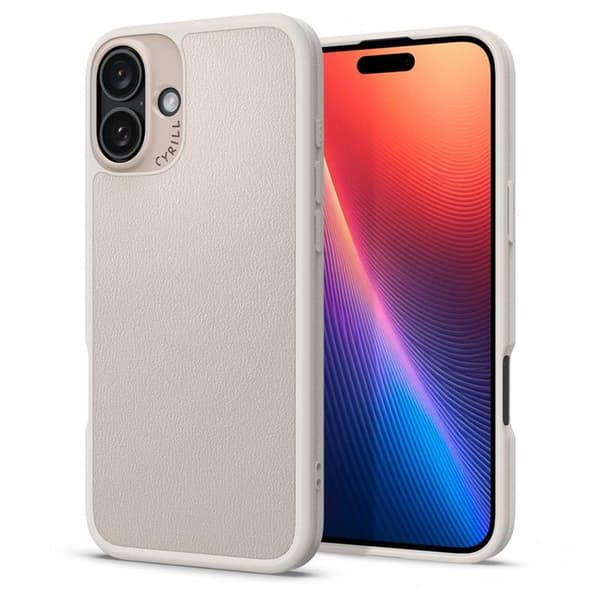 Spigen Cyrill Kajuk Mag MagSafe - Case for iPhone 16 (Cream)