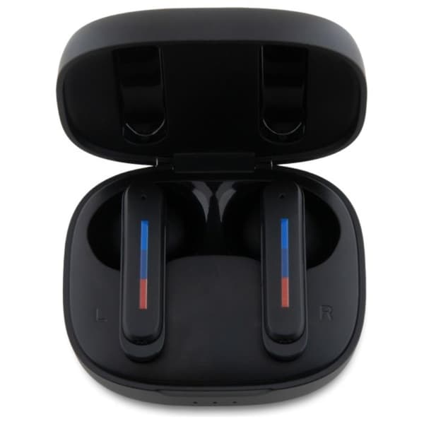 BMW Printed Logos - Bluetooth TWS Headphones ENC + Charging Case (Black)