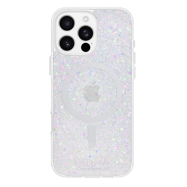 Kate Spade New York Protective MagSafe - Case for iPhone 16 Pro Max (Chunky Glitter)