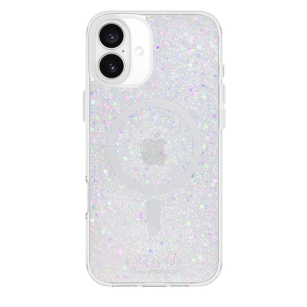 Kate Spade New York Protective MagSafe - Case for iPhone 16 Plus (Chunky Glitter)