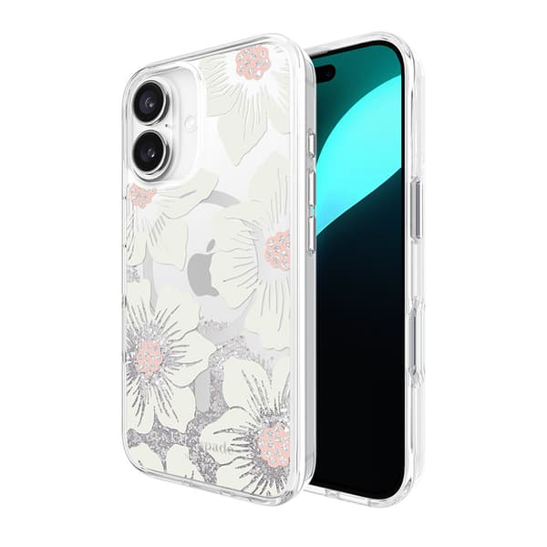KateSpadeNewYorkLiquidGlitterMagSafe-CaseforiPhone16(HollyhockFloral)