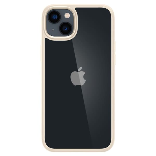 Spigen Ulra Hybrid - Etui til iPhone 15 Plus / iPhone 14 Plus (beige)