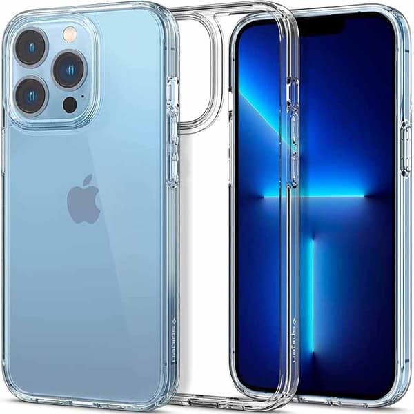 Spigen Ultra Hybrid - Cover til iPhone 13 Pro Max (gennemsigtig)