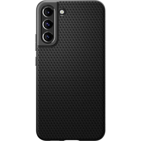 Spigen Liquid Air - Suojakuori Samsung Galaxy S22 -kuorelle (musta)