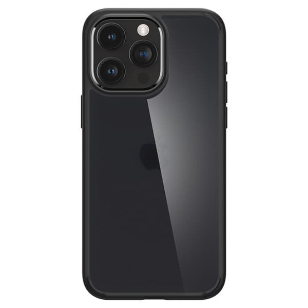 Spigen Ultra Hybrid - Cover til iPhone 15 Pro (Frost Black)