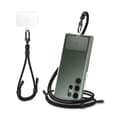 Miniatyrbild 1 av 2: SpigenUniversalStrapSetCrossbody&Wrist-Shoulder+WristPhoneStrap(Black)