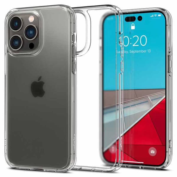 Spigen Ultra Hybrid Matte - Cover til iPhone 14 Pro (Transpaten Matte)