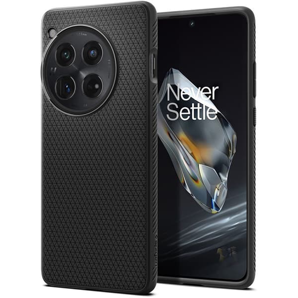 Spigen Liquid Air - Etui til OnePlus 12 (mat sort)