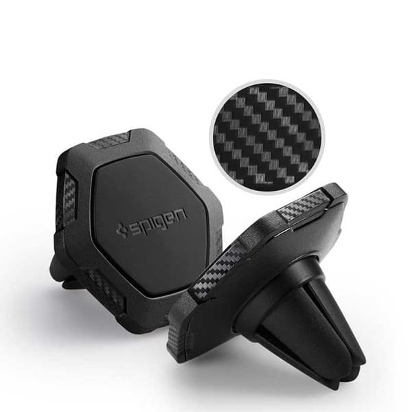 Spigen Magnetic Car Mount Holder QS11 - Bilholder (sort)