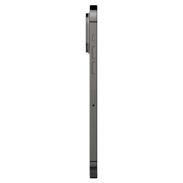Spigen Optik.TR Camera Lens Protector 2-Pack - Linsebeskyttelsesglas til iPhone 15 Pro / 15 Pro Max / iPhone 14 Pro / 14 Pro Max (Sort)