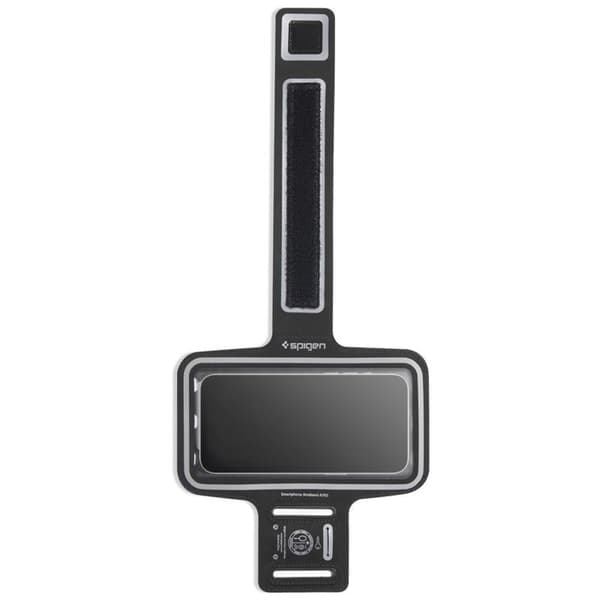 Spigen A703 Dynamic Shield Armband - Etui / Sportsskulderbånd til smartphone op til 6,9" (sort)