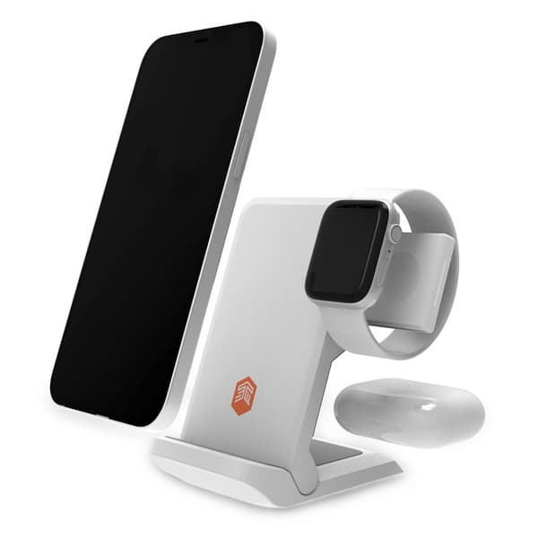 STMChargeTreeGo3-i-1ladestationtiltelefon,AirPods,AppleWatch-hvid