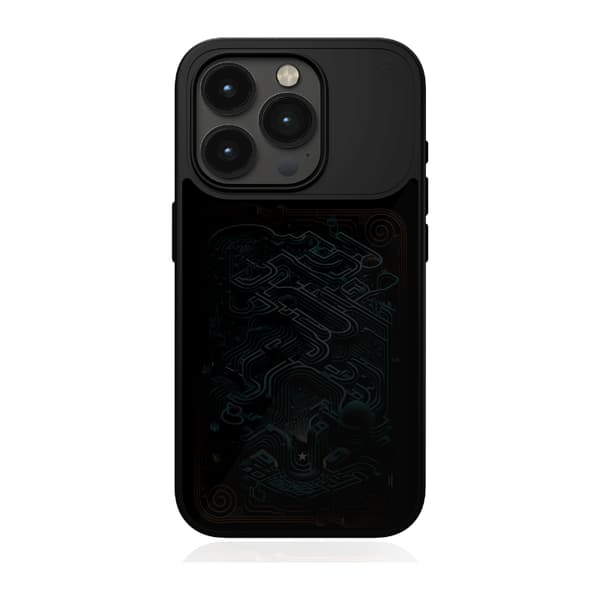 STM Reveal Warm MagSafe - Antistressfodral för iPhone 15 Pro Max (Black Realm)