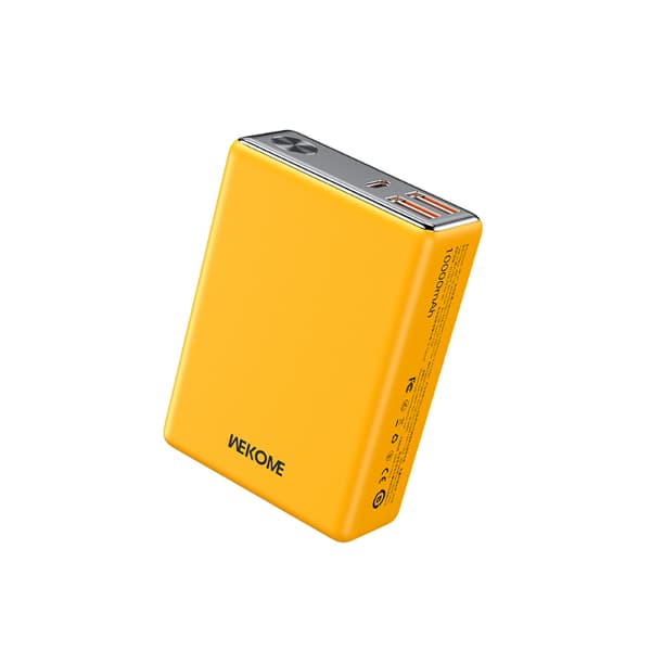 WEKOMEWP-27TintSeries-Powerbank10000mAhSupersnabbladdningUSB-CPD20W+2xUSB-AQC3.022,5W(Gul)