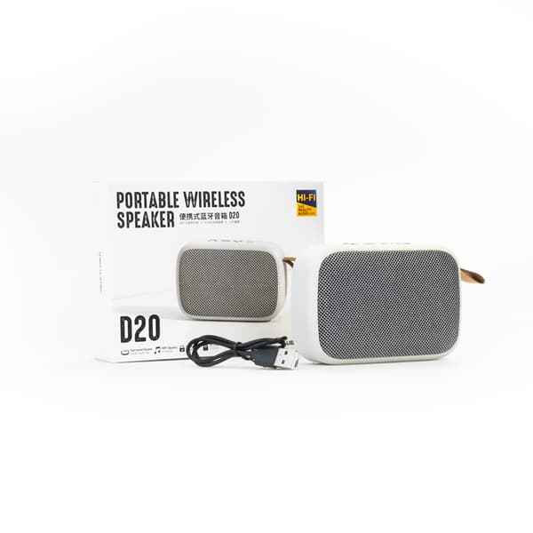 WEKOMED20-BärbartrådlösBluetoothV5.0-högtalare(vit)