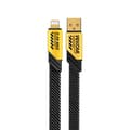 Pikkukuva 1 / 2: WEKOME WDC-190 Mecha Series - USB-A to Lightning Fast Charging Connection Cable 1 m (Yellow)