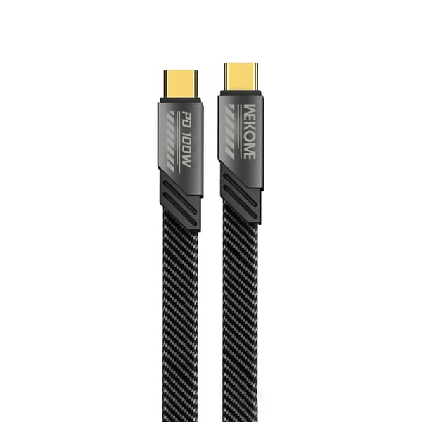 WEKOMEWDC-192MechaSeries-USB-CtilUSB-C100WHurtigopladningsforbindelseskabel1,2m(anløbet)