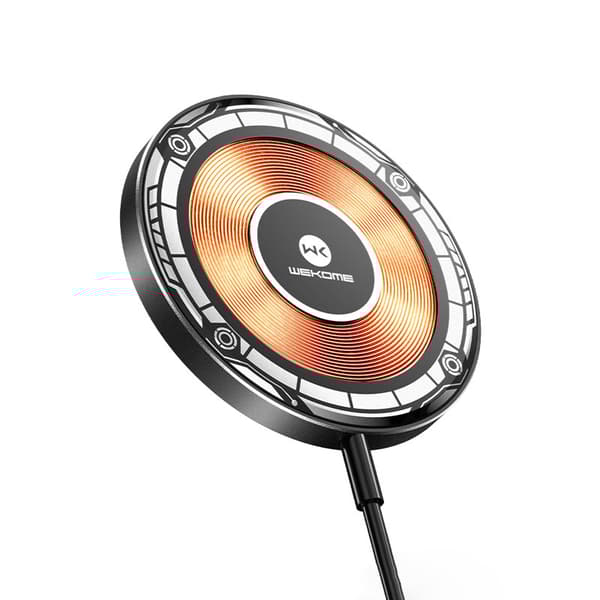 WEKOME WP-U99 Vanguard Series - MagSafe 15W inductive charger (Black)