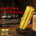 Miniatyrbillede 2 af 2: WEKOME WP-C37 Sakin Series - USB-C & USB-A Fast Charging PD 20W Car Charger (Gold)