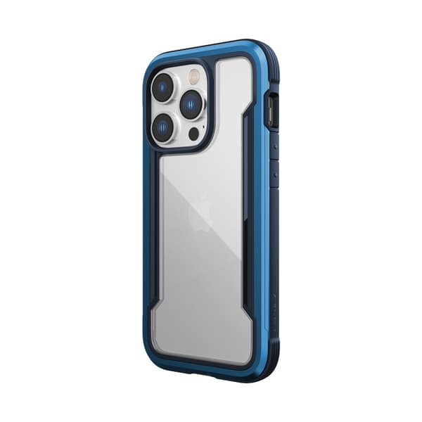 X-DoriaRapticShield-AluminiumfodralföriPhone14Pro(falltestad3m)(marinblå)