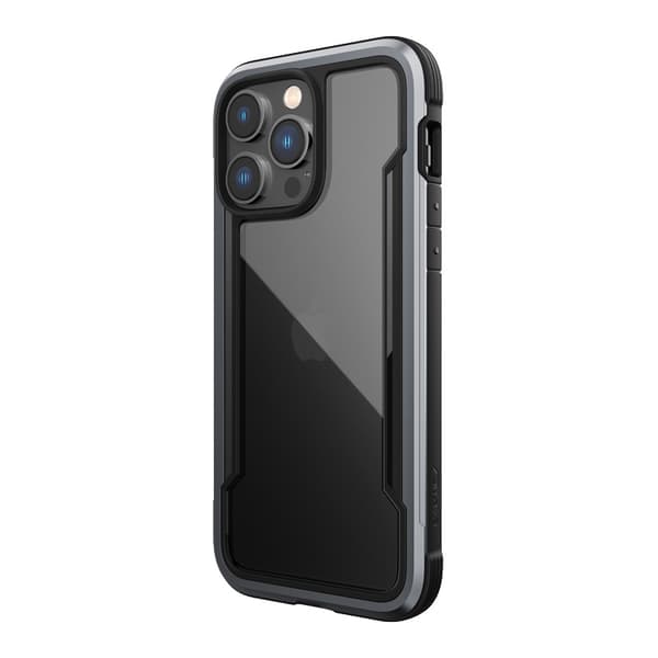X-Doria Raptic Shield - Aluminiumscover til iPhone 14 Pro Max (Drop-testet 3m) (sort)