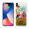 Miniatyrbillede 2 af 2: ZizoLiquidGlitterStarCovertiliPhoneX(sommerfugle)