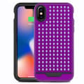 Miniatyrbild 1 av 2: Zizo Star Diamond Hybrid Cover for iPhone X (Purple/Black)
