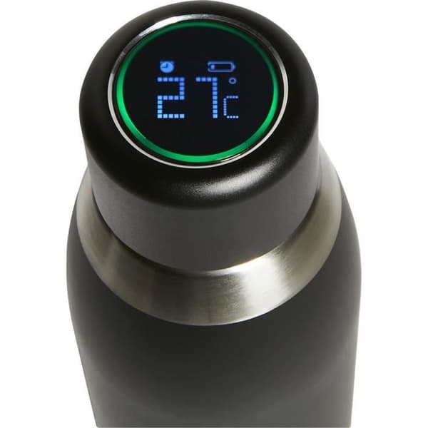 Flaska - Puro - Smart - 500 ml - LED-skärm - Svart