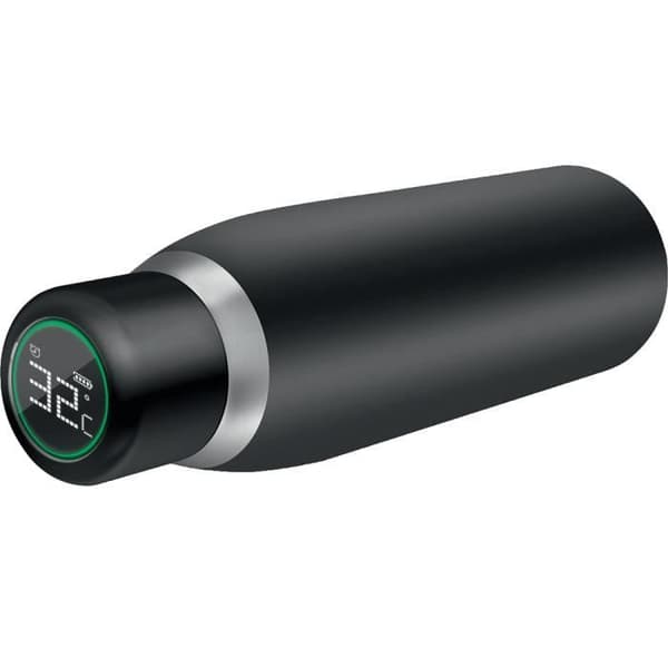Flaska - Puro - Smart - 500 ml - LED-skärm - Svart