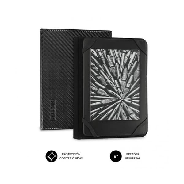 ETUI FÖR TABLETT SUBBLIM CLEVER EBOOK CASE 6 SVART