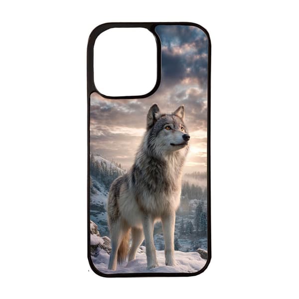 Vilt djur Varg iPhone 14 Mobiltelefon Skal